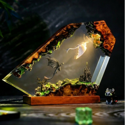 Olivia'sArt™ - 3D LED Resin Lamp